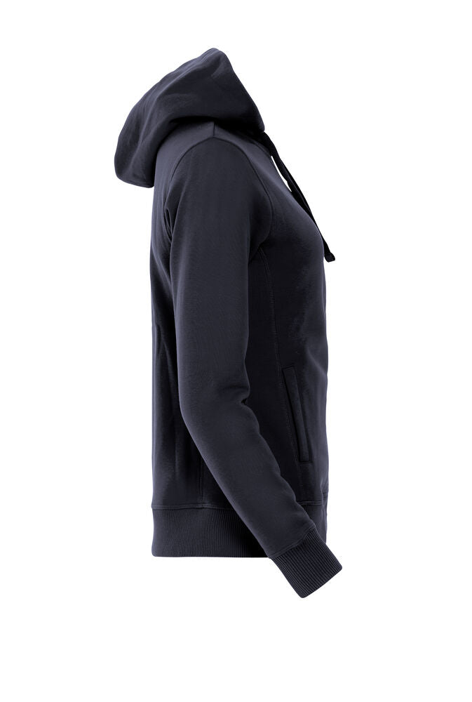 Classic Hoody Full Zip Women von Clique – Red