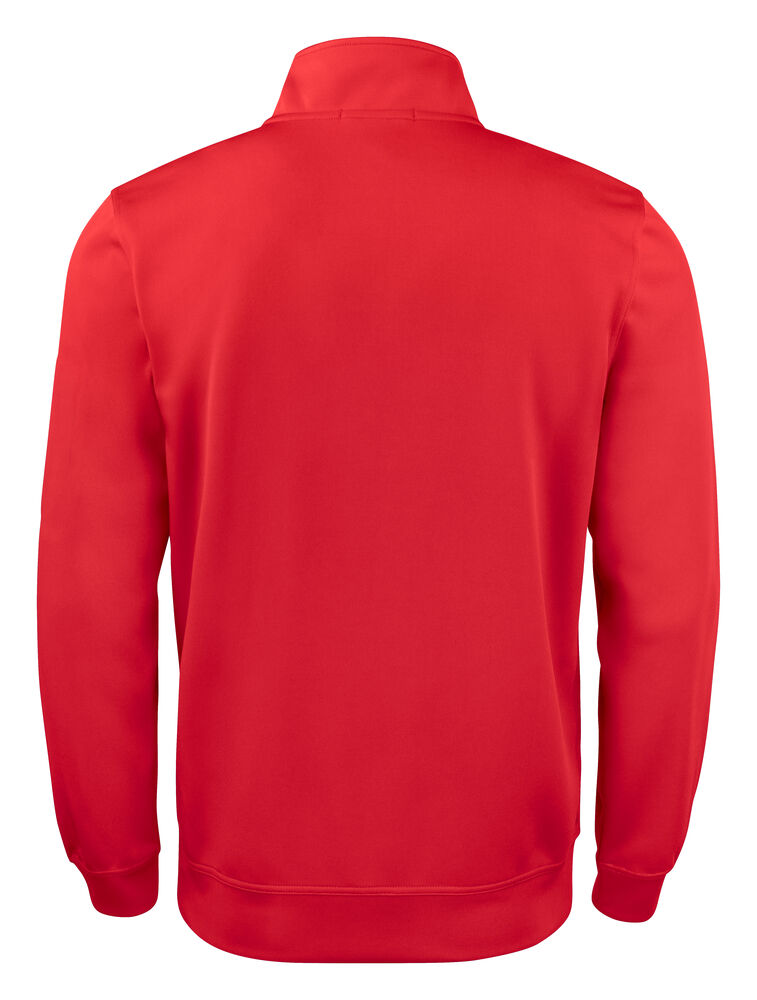 Basic Active Half Zip Junior von Clique – Red