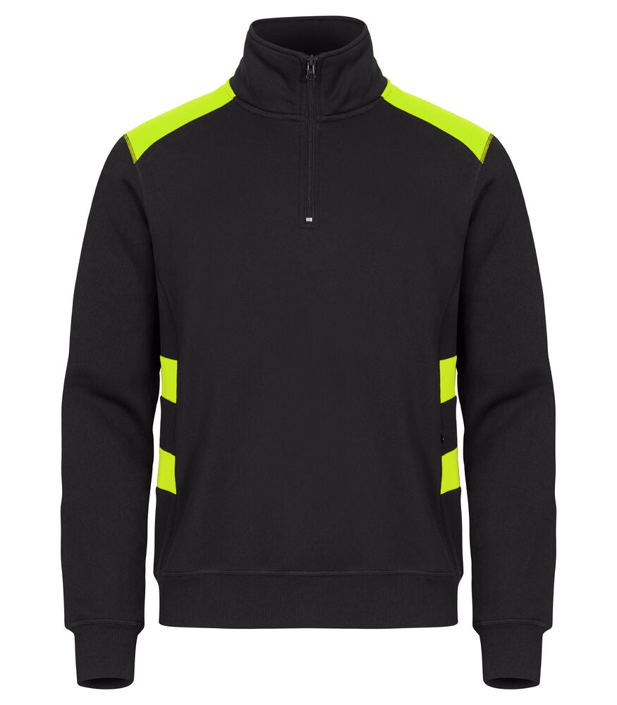 Ambition Half Zip von Clique – Visib Yellow