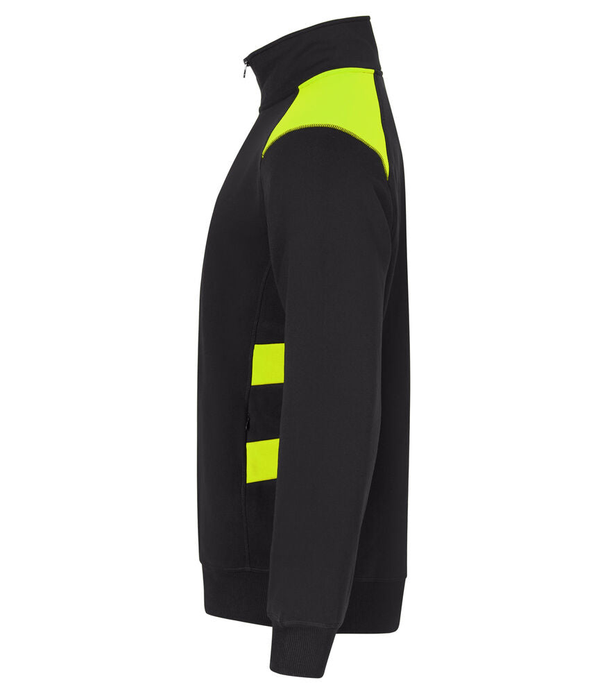 Ambition Half Zip von Clique – Visib Yellow
