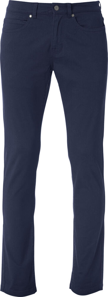 5-Pocket Stretch von Clique – Dark Navy
