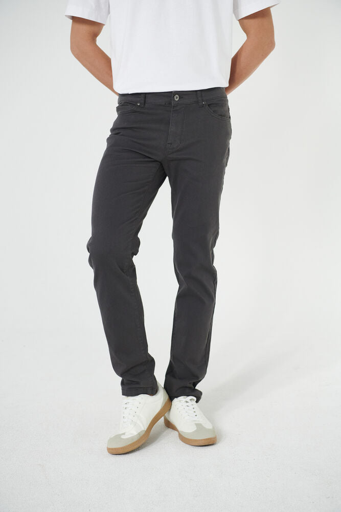 5-Pocket Stretch von Clique – Dark Navy