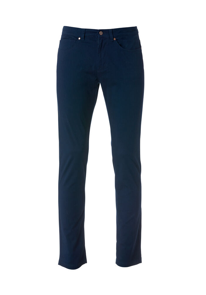 5-Pocket Stretch Light von Clique – Dark Navy