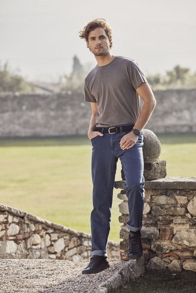 5-Pocket Stretch Denim von Clique – Denimblau