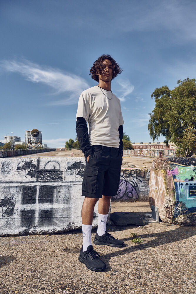 Cargo Shorts von Clique – Dark Navy
