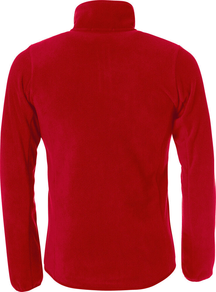 Basic Polar Fleece Jacket von Clique – Red