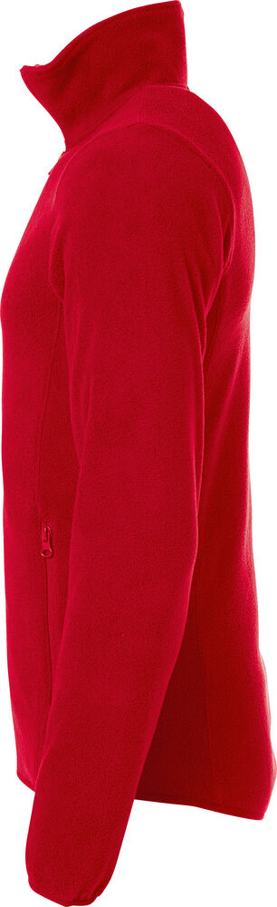 Basic Polar Fleece Jacket von Clique – Red