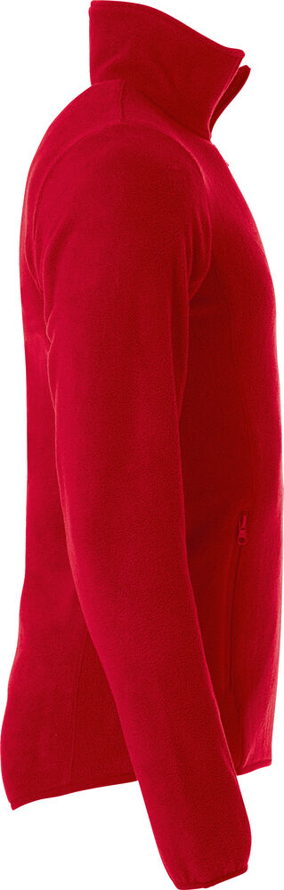 Basic Polar Fleece Jacket von Clique – Red