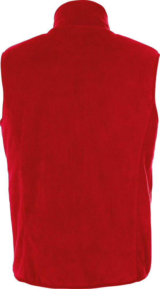 Basic Polar Fleece Vest von Clique – Red