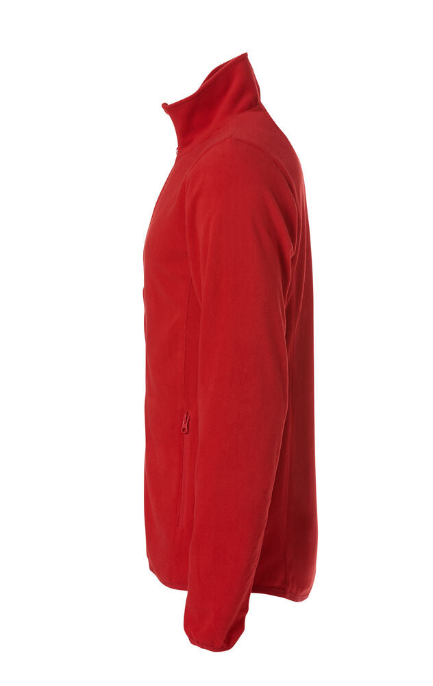 Basic Micro Fleece Jacket von Clique – Red