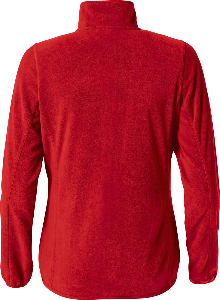 Basic Micro Fleece Jacket Women von Clique – Red
