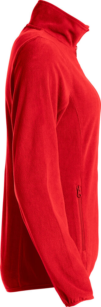Basic Micro Fleece Jacket Women von Clique – Red