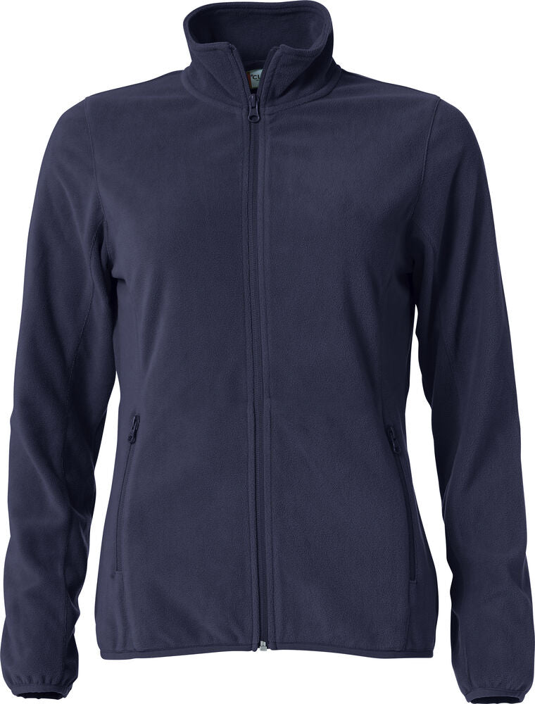 Basic Micro Fleece Jacket Women von Clique – Red