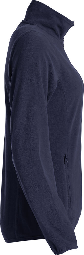 Basic Micro Fleece Jacket Women von Clique – Red