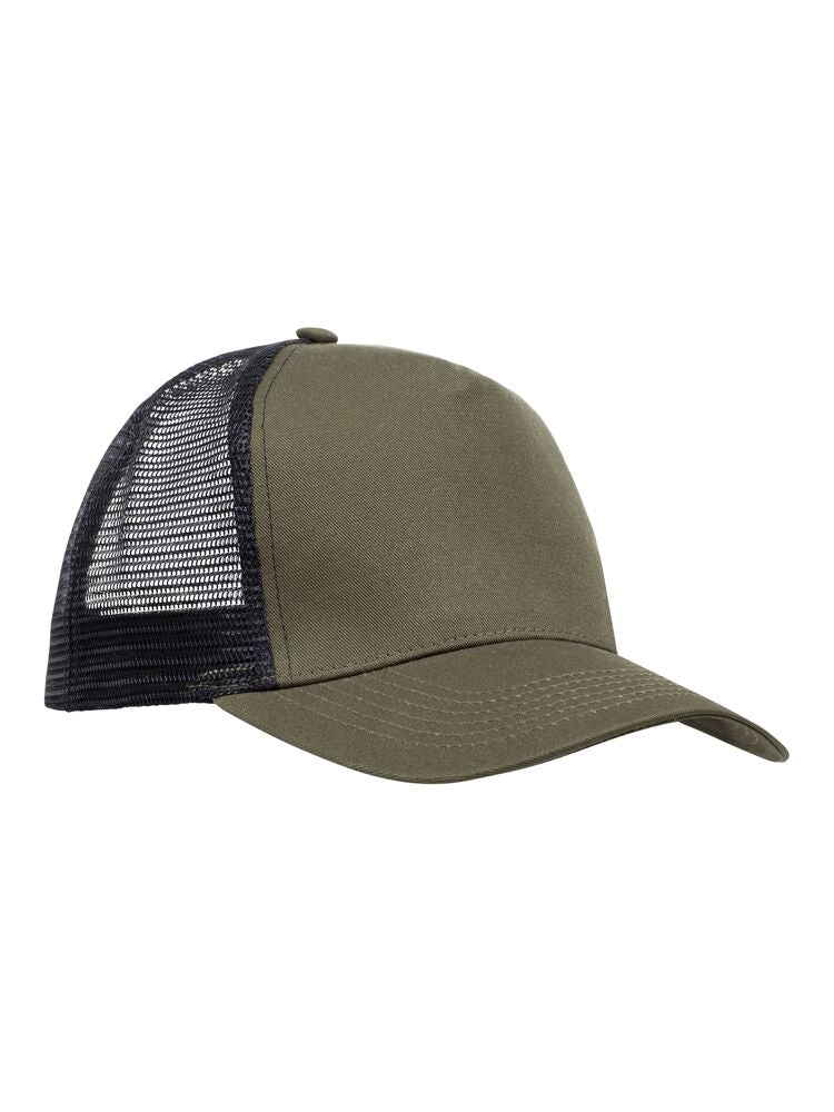Trucker Cap von Clique – White/White