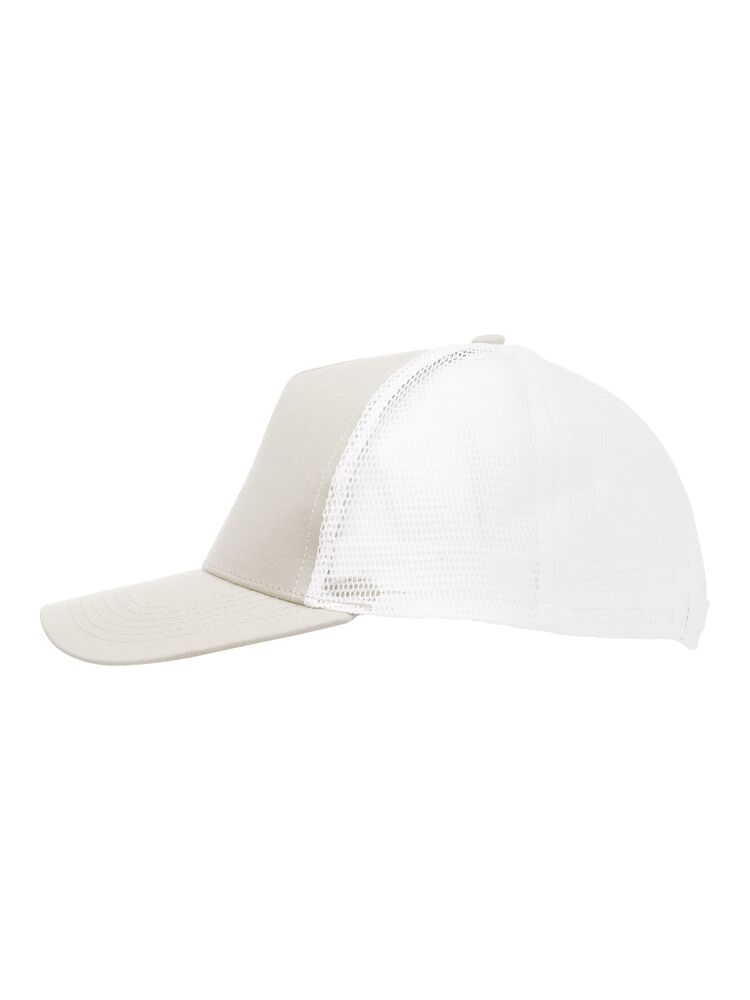 Trucker Cap von Clique – White/White