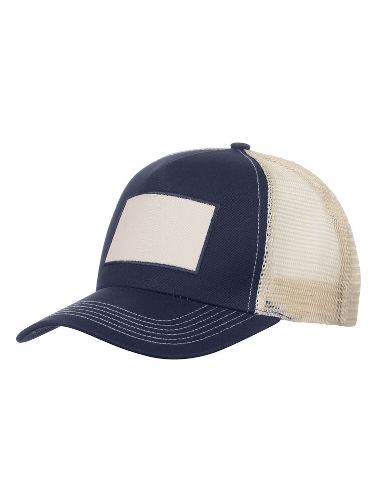 Trucker Patch Cap von Clique – Dark Navy