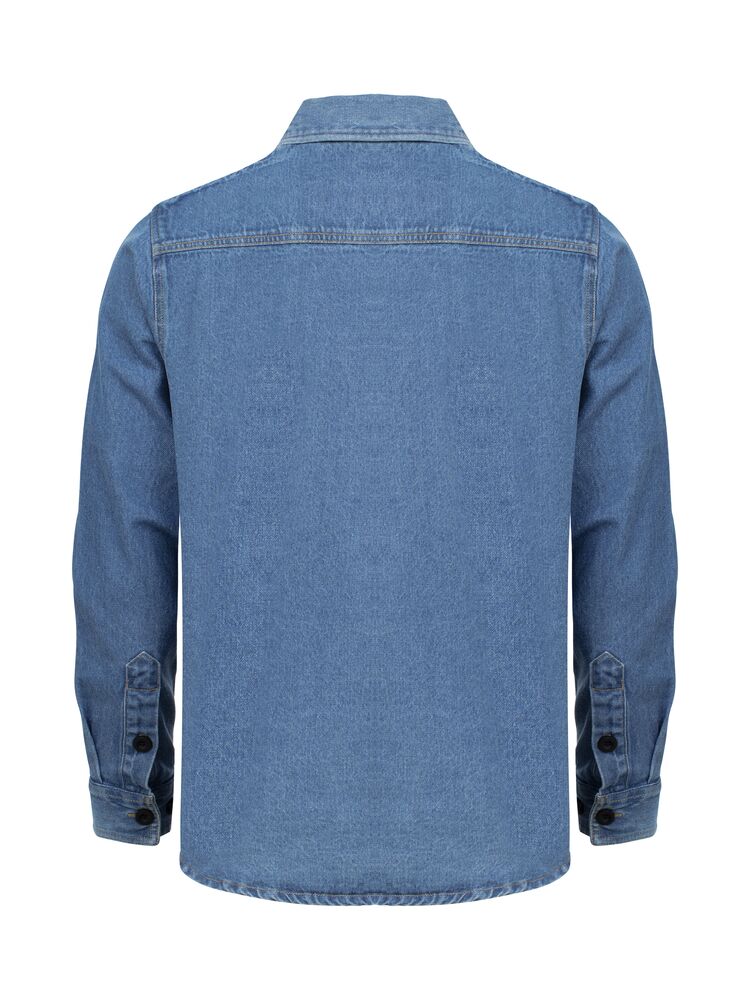 Overshirt von Clique – Demin