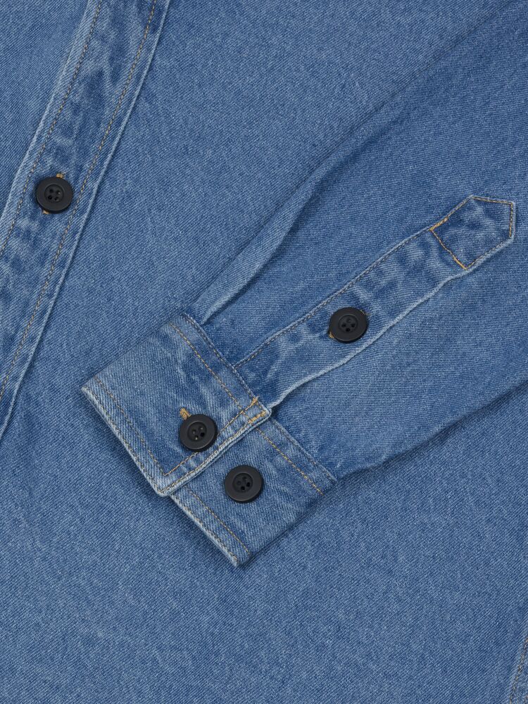 Overshirt von Clique – Demin