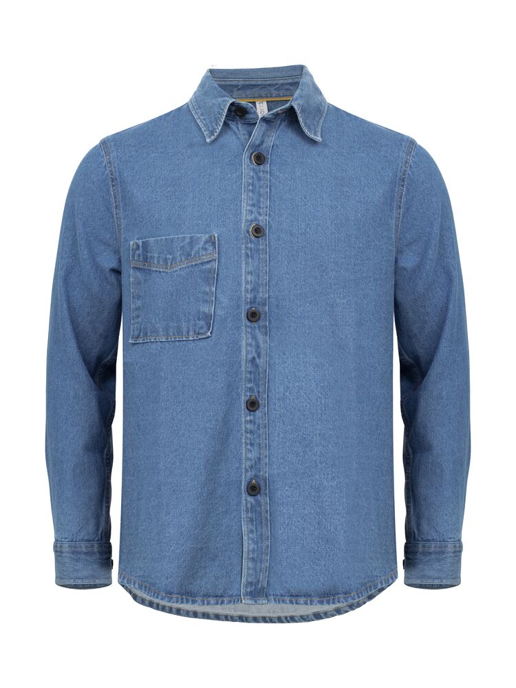 Overshirt von Clique – Demin