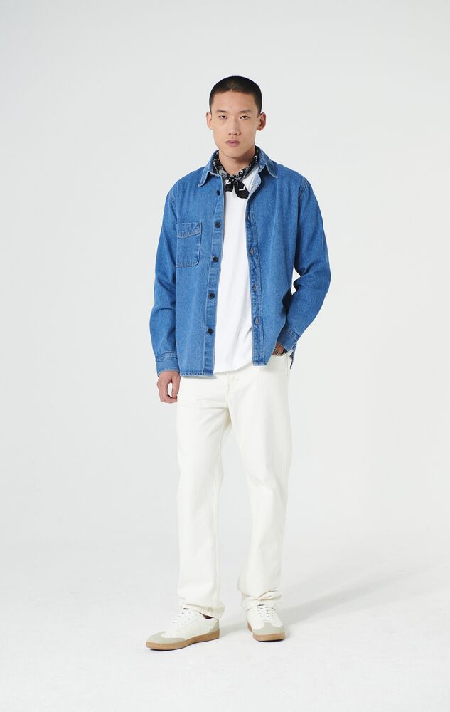 Overshirt von Clique – Demin
