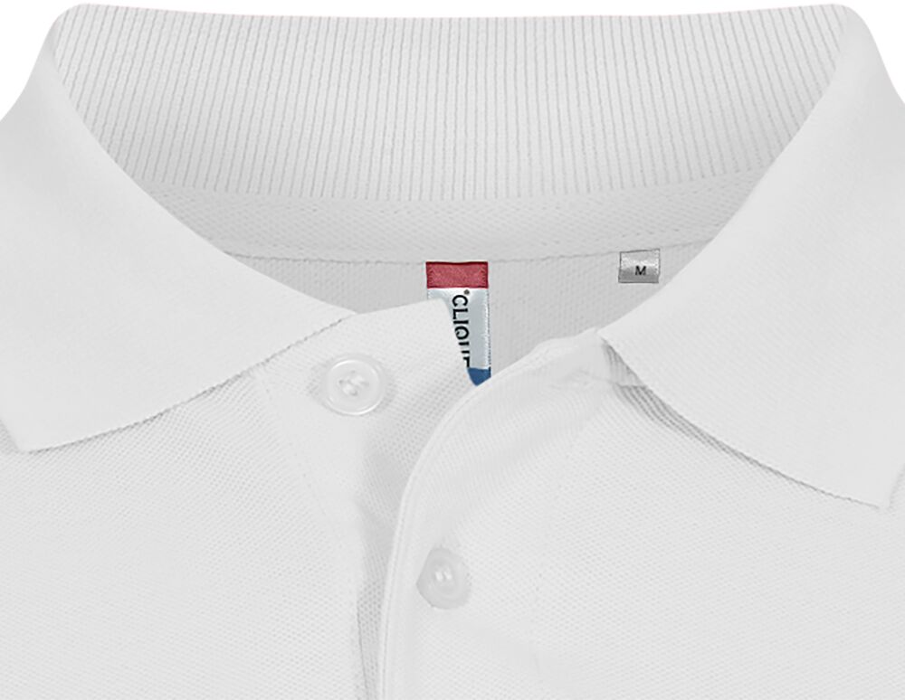 Basic Polo von Clique – White