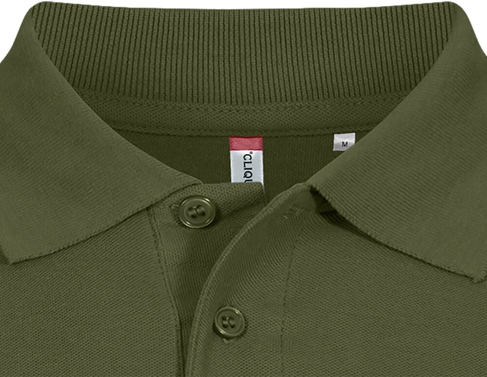 Basic Polo von Clique – White