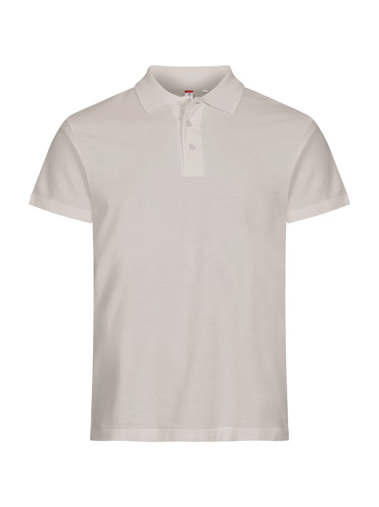 Basic Polo von Clique – White