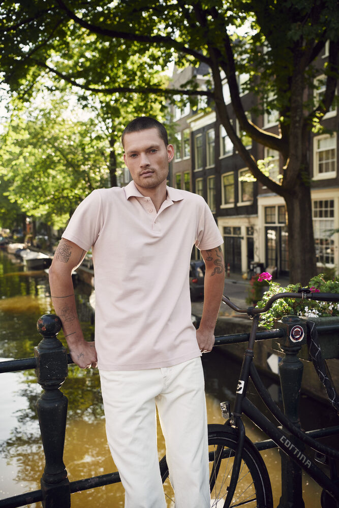 Basic Polo von Clique – White