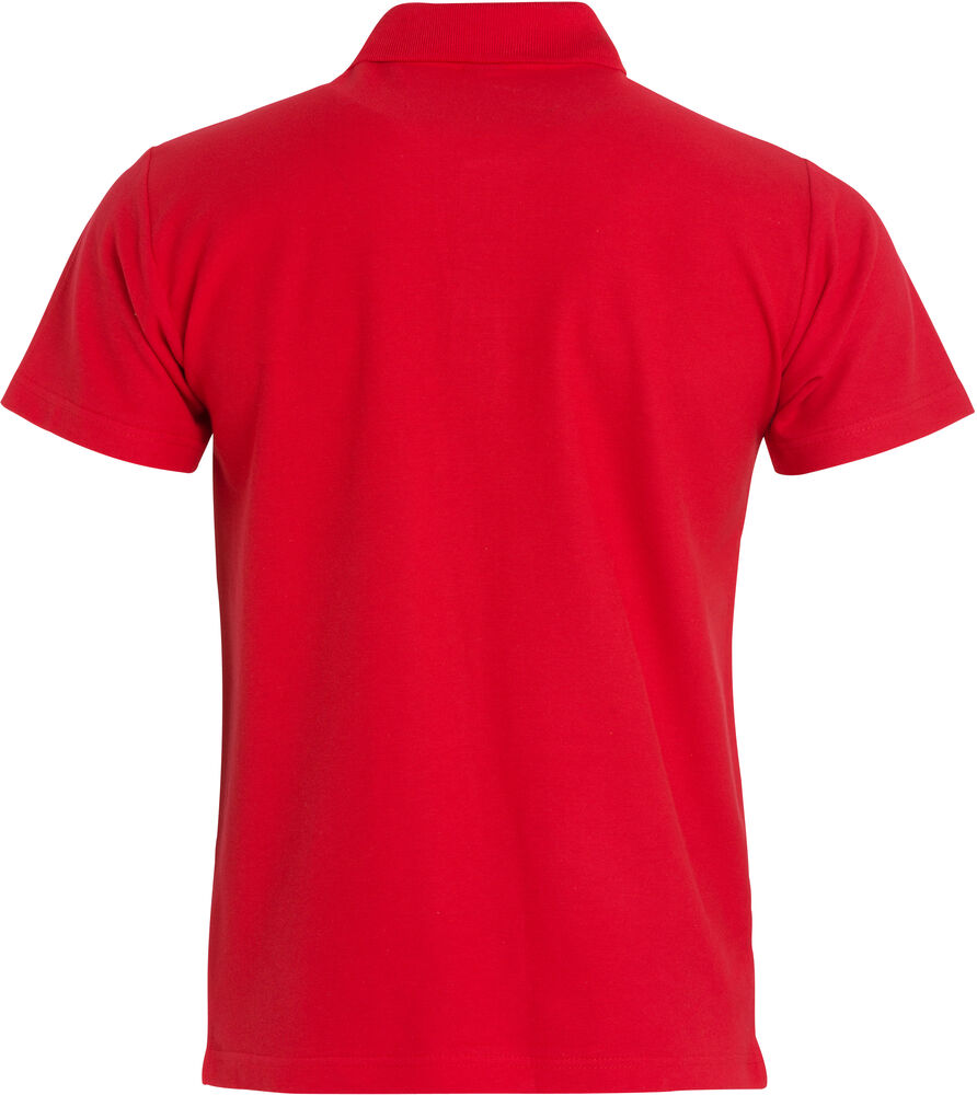 Basic Polo S/S Junior von Clique – White
