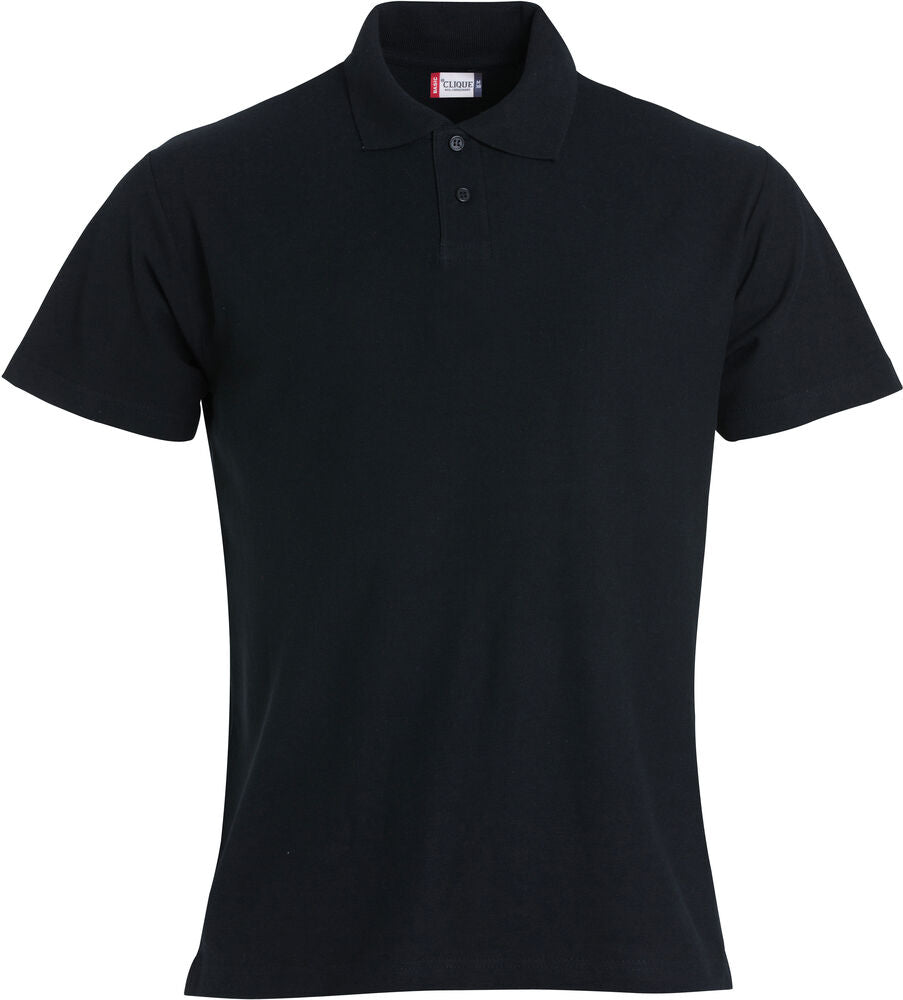 Basic Polo S/S Junior von Clique – White