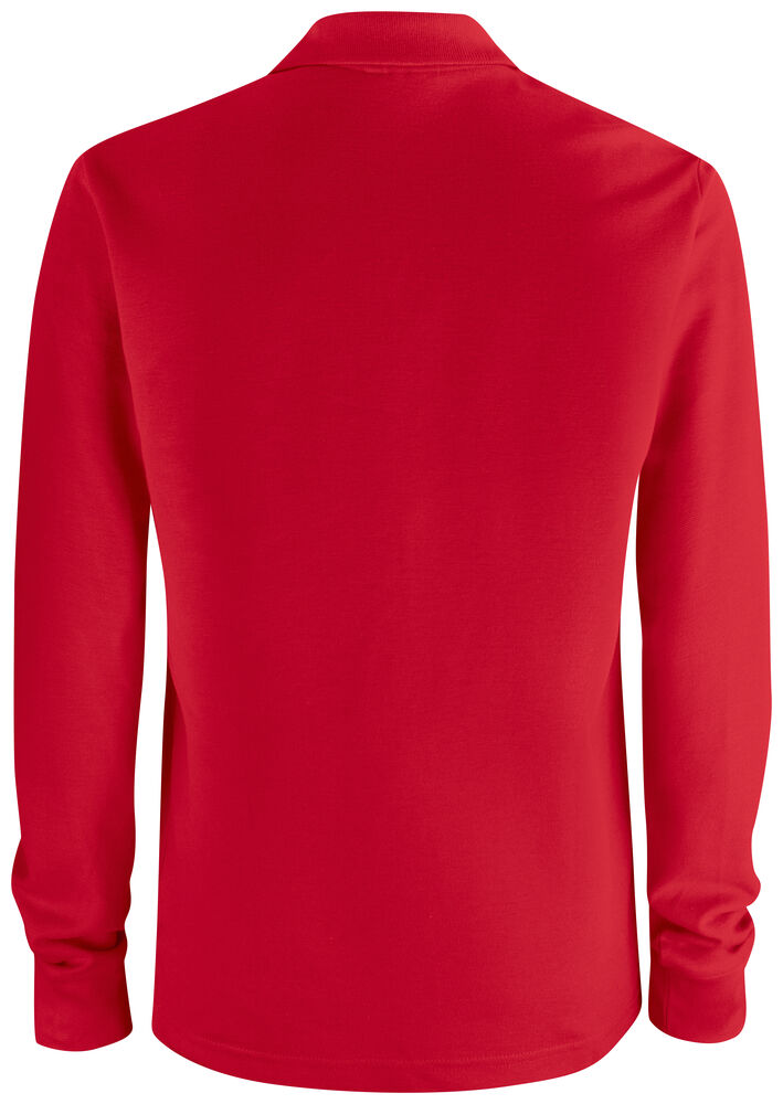 Basic Polo Pocket L/S von Clique – White