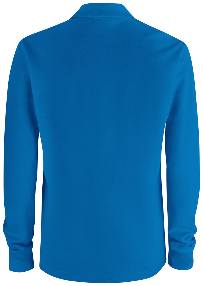 Basic Polo Pocket L/S von Clique – White