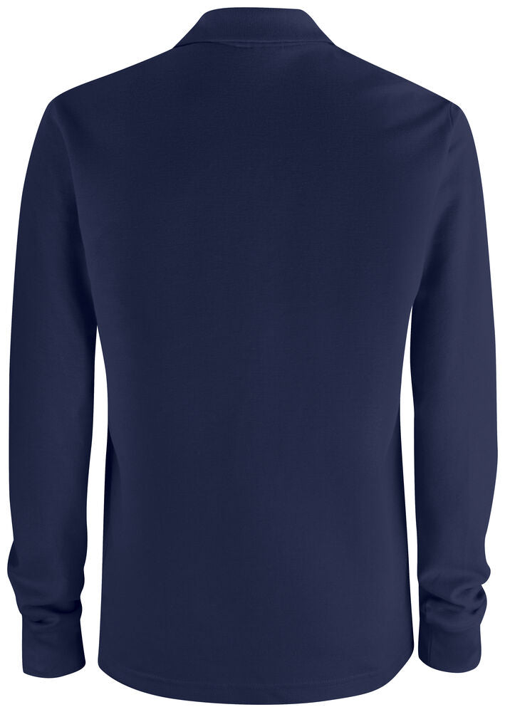 Basic Polo Pocket L/S von Clique – White