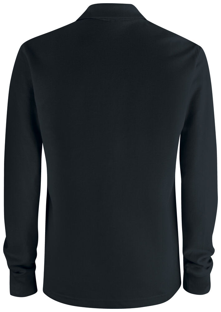 Basic Polo Pocket L/S von Clique – White