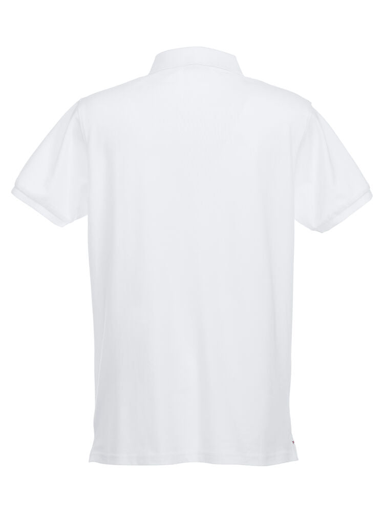 Stretch Premium Polo von Clique – White