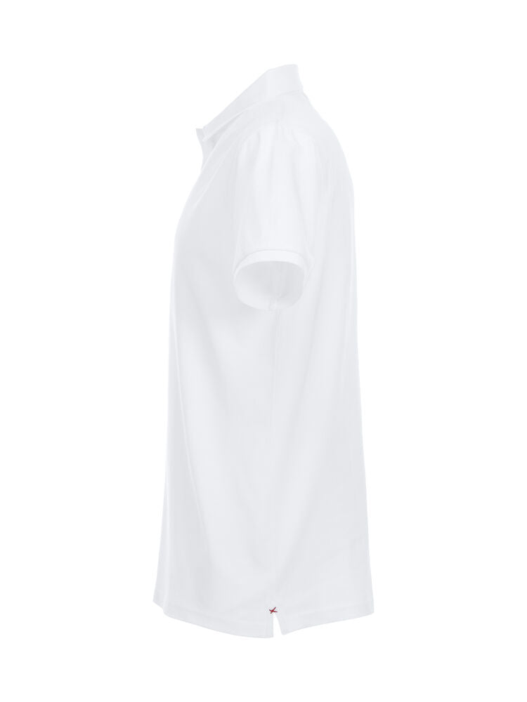Stretch Premium Polo von Clique – White