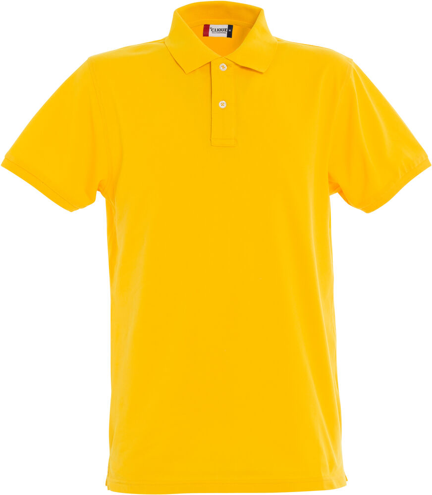 Stretch Premium Polo von Clique – White