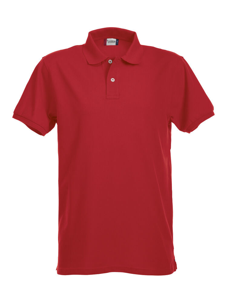 Stretch Premium Polo von Clique – White