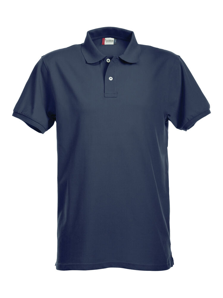 Stretch Premium Polo von Clique – White