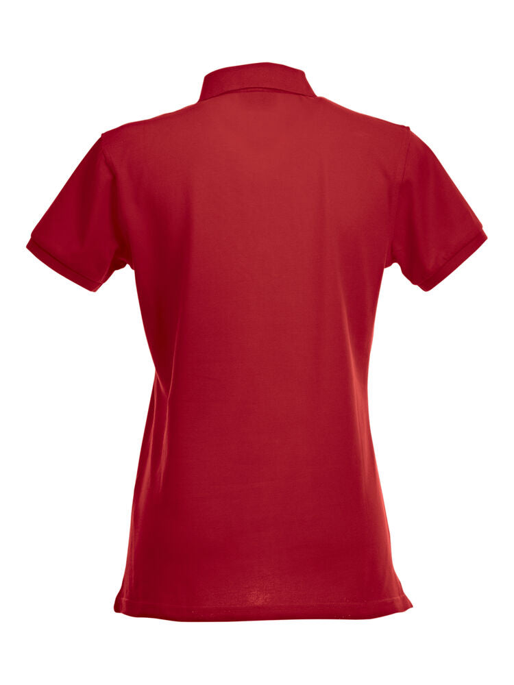 Stretch Premium Polo Women von Clique – White