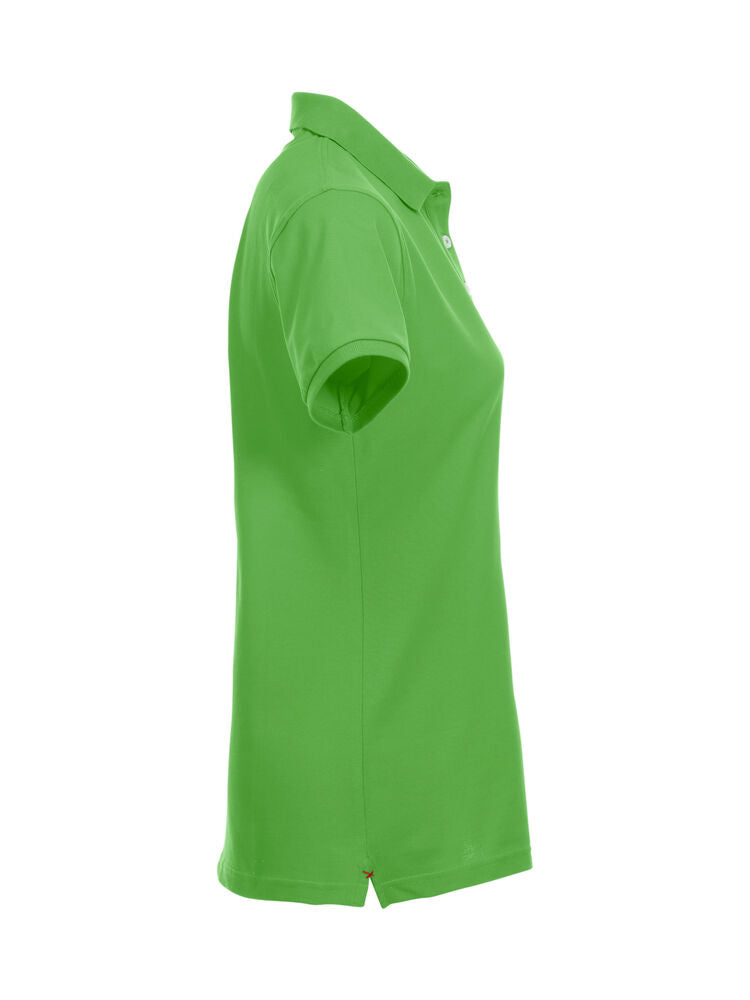 Stretch Premium Polo Women von Clique – White