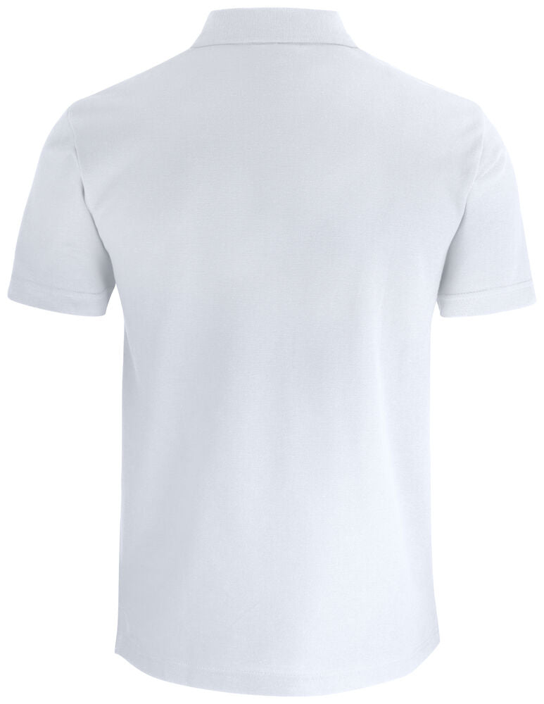 Basic Polo Pocket von Clique – White