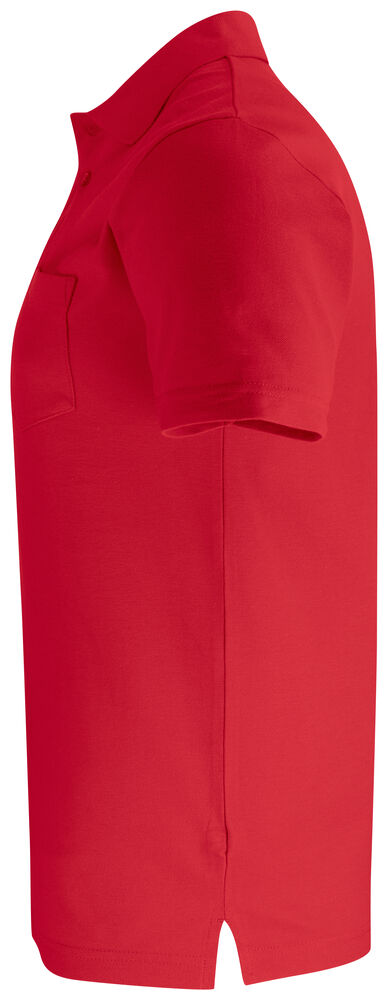 Basic Polo Pocket von Clique – White