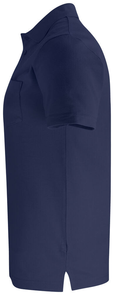 Basic Polo Pocket von Clique – White