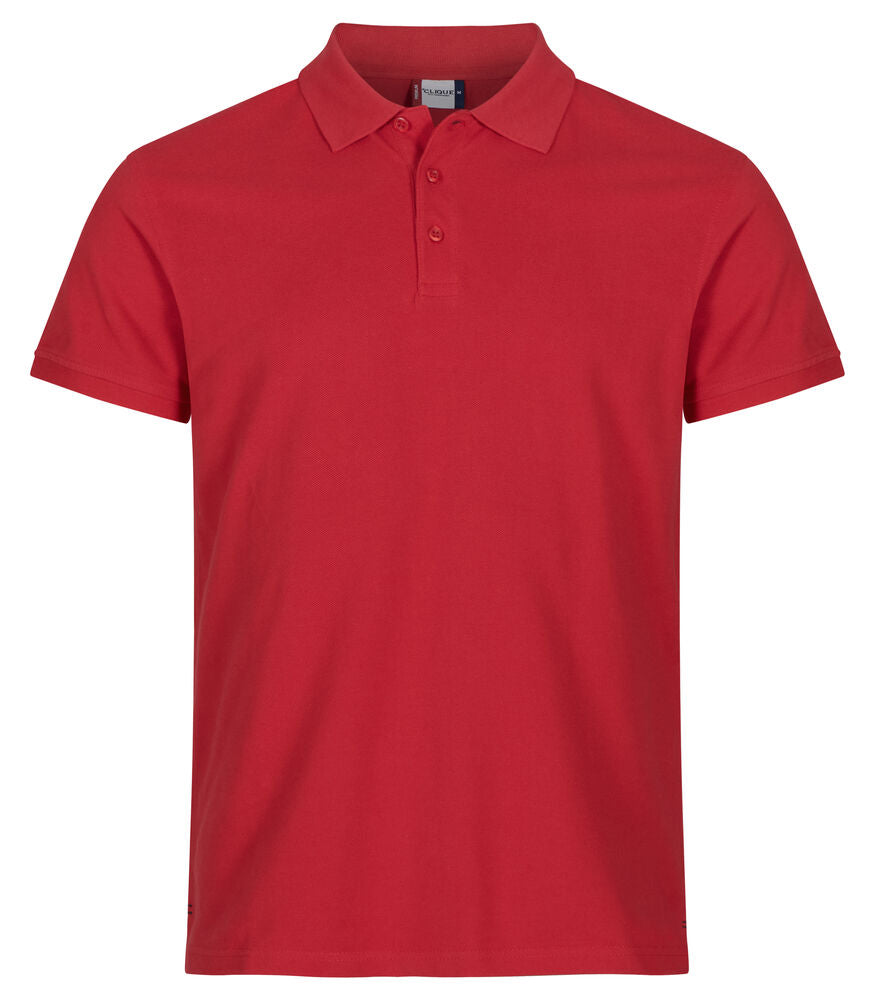 Heavy Premium Polo von Clique – White