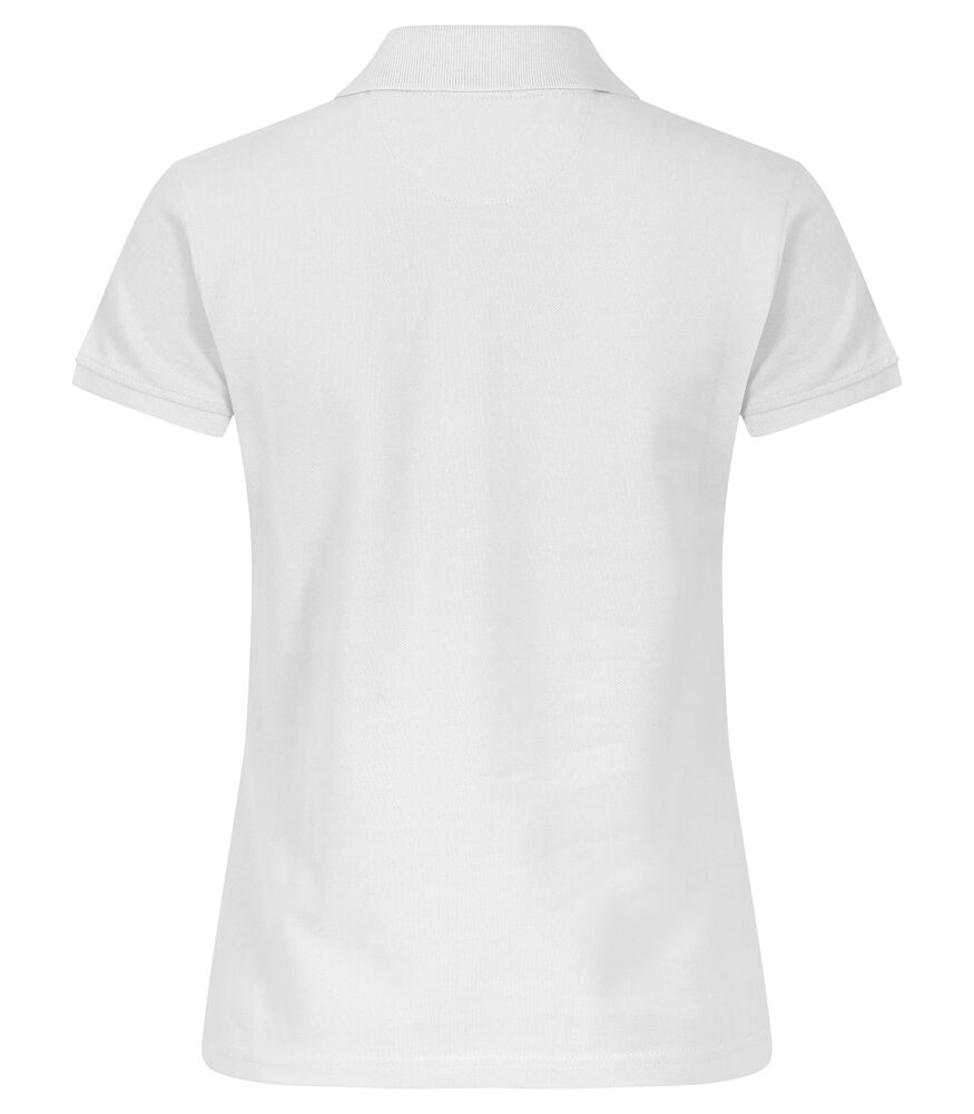 Heavy Premium Polo Women von Clique – White