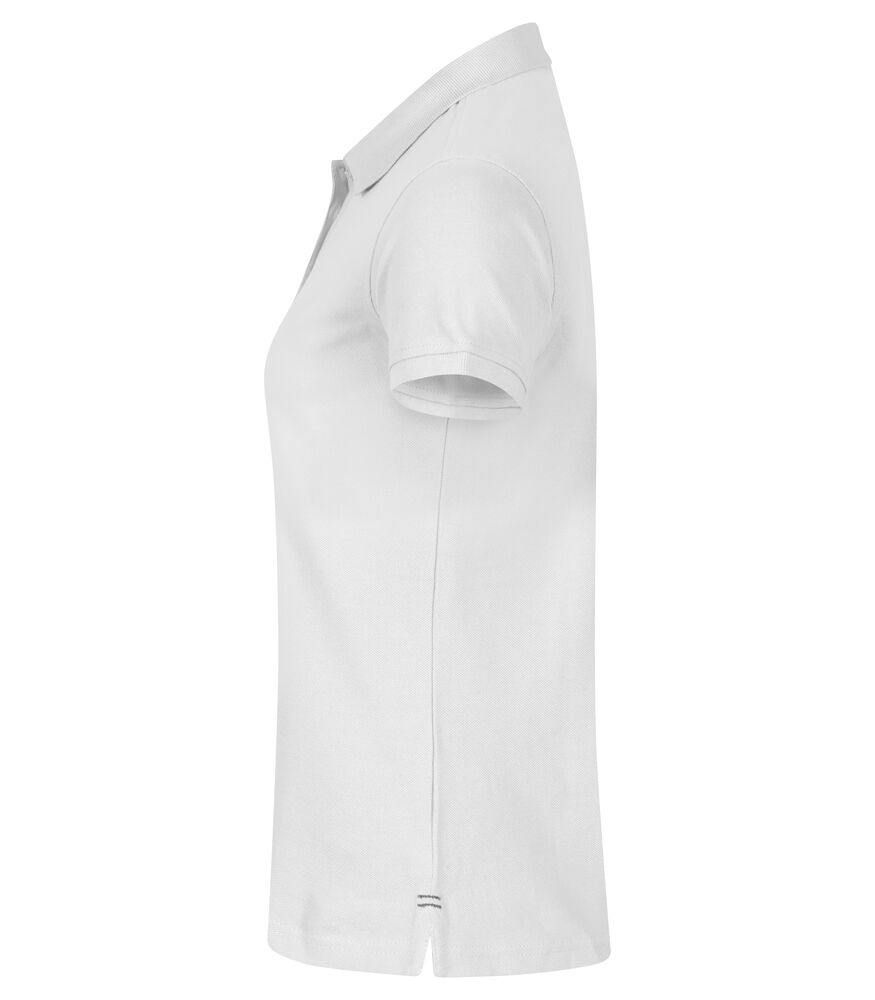 Heavy Premium Polo Women von Clique – White