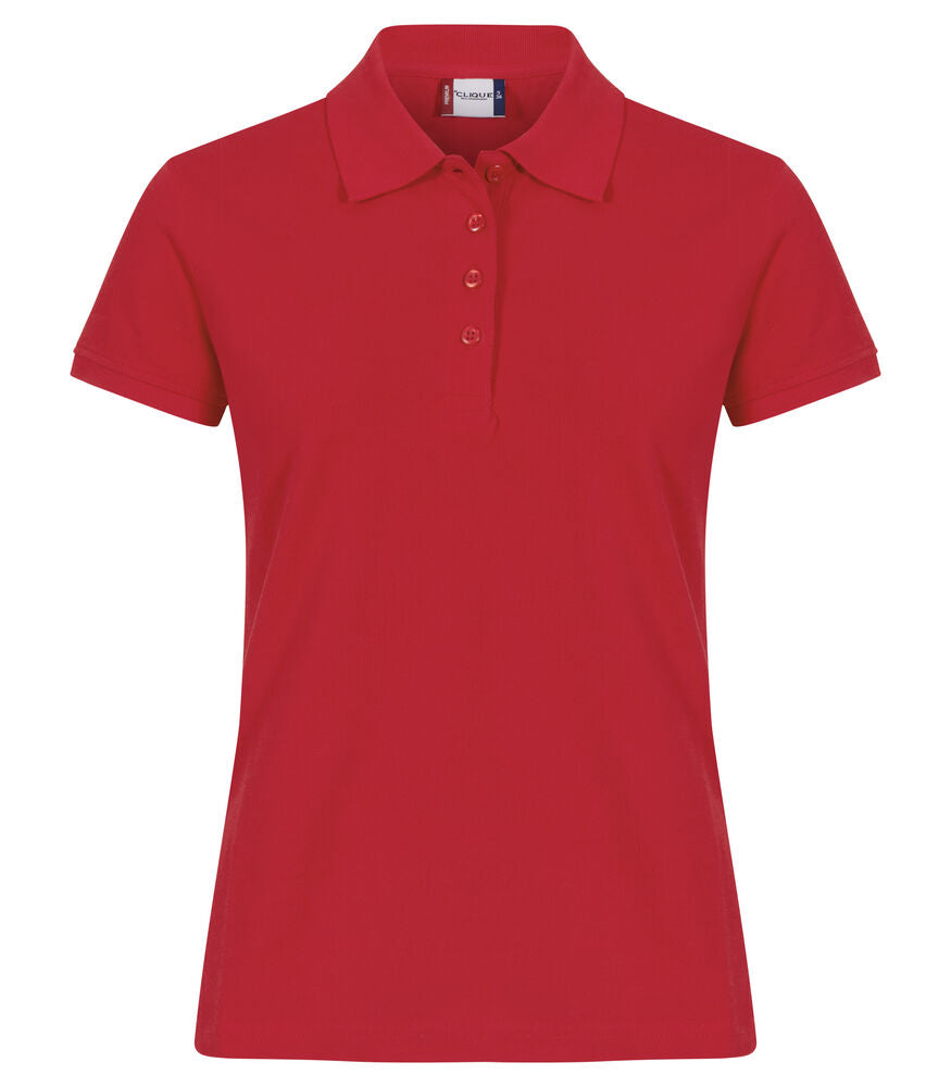 Heavy Premium Polo Women von Clique – White