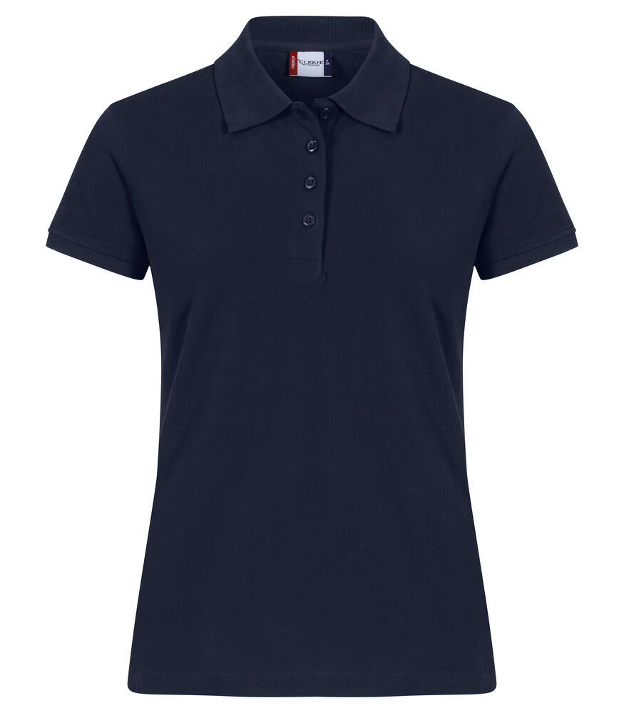 Heavy Premium Polo Women von Clique – White